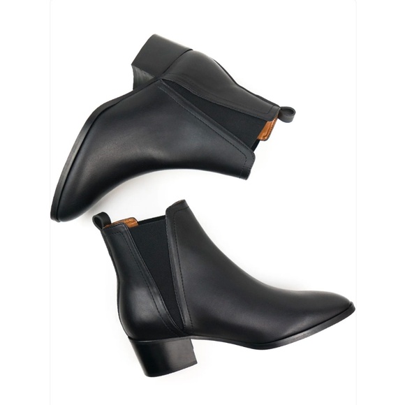 Will’s Vegan Shoes - Point Toe Chelsea Boots - Size US 10/EU 42 - Picture 1 of 3